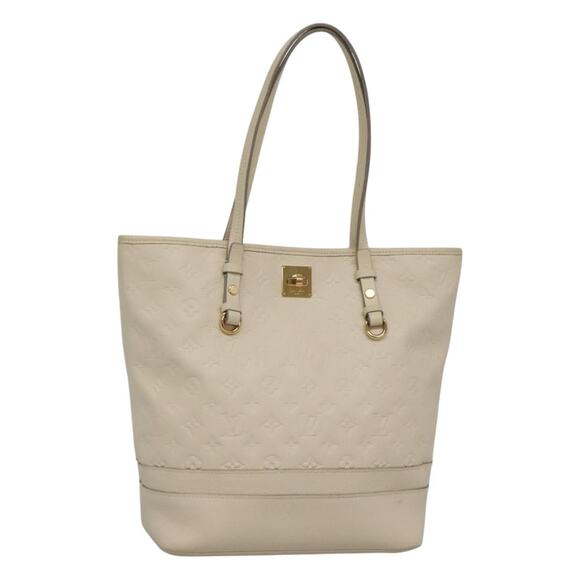 LOUIS VUITTON Monogram Empreinte Citadine PM Tote Bag Neige M40554 - Picture 1 of 16